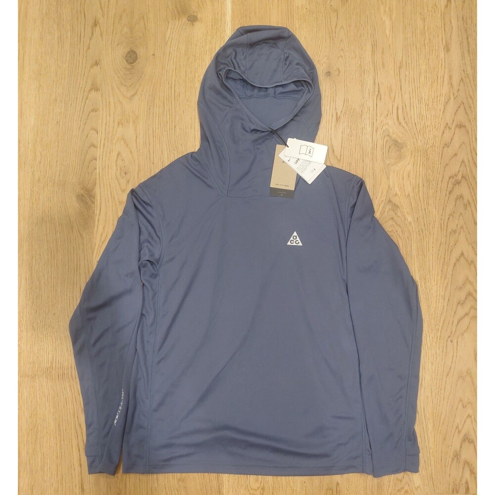 Nike ACG Dri-FIT ADV "Lava Tree" UV Hoodie diffused blue Men's Size Large